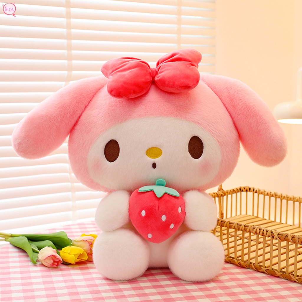 Thú Nhồi Bông Hình Kuromi Melody Mềm Mại Đáng Yêu