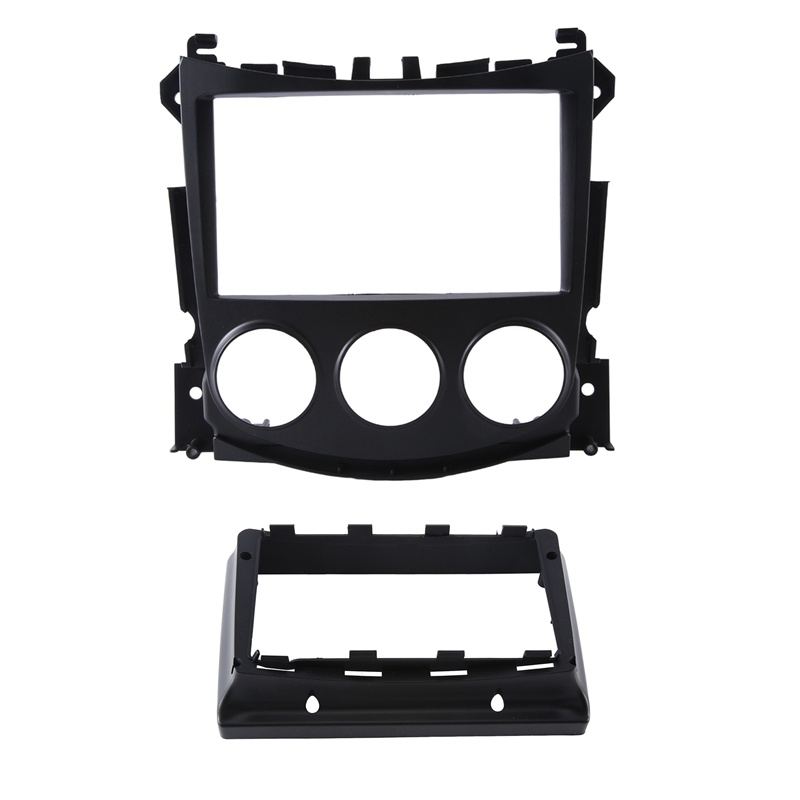 Khung Viền Bảng Điều Khiển Âm Thanh DVD Màu Đen Cho Nissan 370 Z 370Z 2009-2012