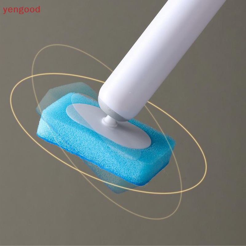 Bàn Chải Vệ Sinh Toilet Dùng Một Lần Cán Dài Tiện Dụng