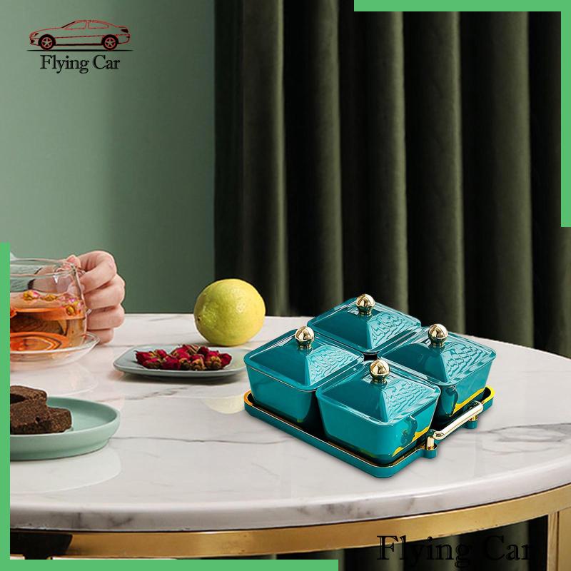 Khay Đựng Trái Cây Khô Kèm Giá Đỡ Tháo Rời Được Tiện Lợi Dành Cho Nhà Bếp