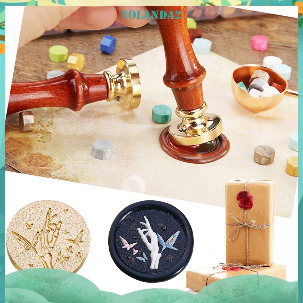 Đầu Tem Bằng Đồng Phong Cách Gothic Cổ Điển Dùng Làm Quà Tặng Đám Cưới DIY