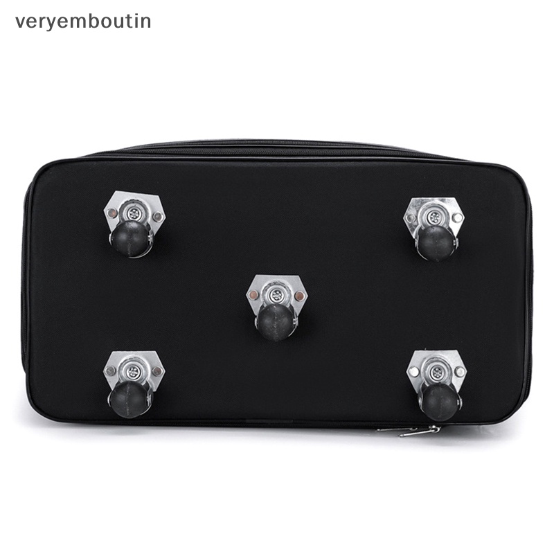 Vali Du Lịch Có Bánh Xe Lăn Nhiều Lớp Màu Đen Dành Cho Nam Nữ