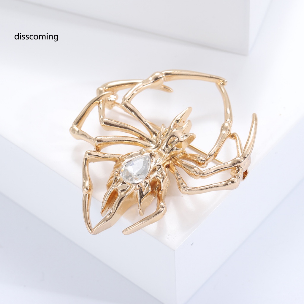 Áo Thun Tay Ngắn In Hình Thời Trang Dành Cho Nữ| Ghim Cài Áo Hình Nhện Đính Đá Thời Trang Cho Nam