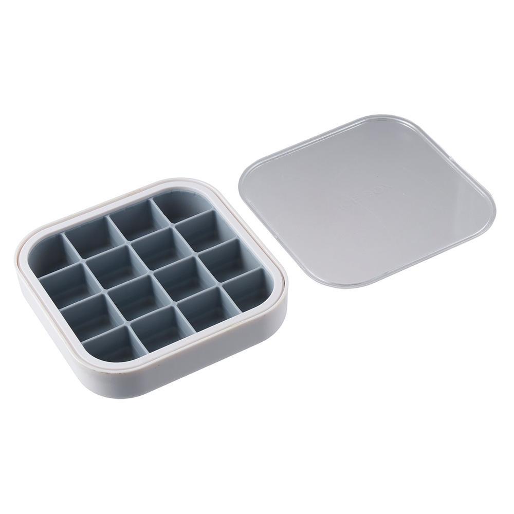 LAKAMIER Khuôn Silicone Làm Đá Viên 16 Ngăn Tiện Dụng Cho Gia Đình