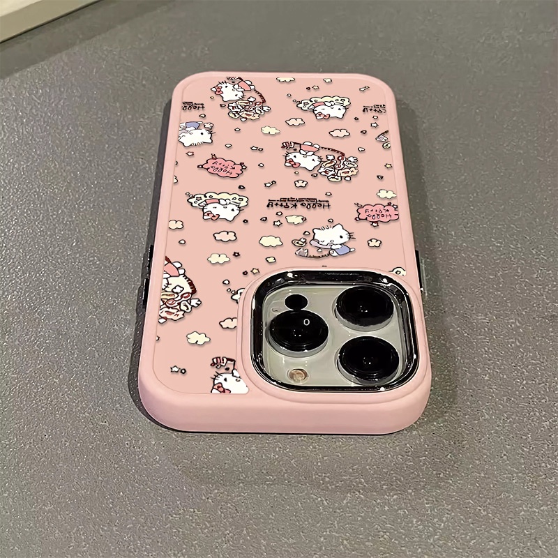 Ốp Điện Thoại Silicone Mềm Nút Kim Loại Chống Sốc Cho IPhone 14 13 12 11 Pro Max XS X XR 8 + 7 Plus