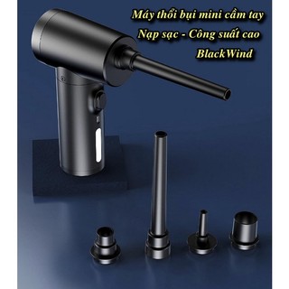 Máy thổi bụi cầm tay nạp sạc công suất mạnh BlackWind - verloofficalvn