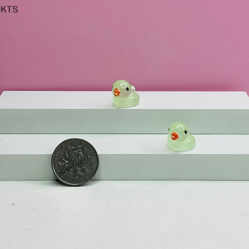 Set 5 Kẹp Tóc Dạ Quang Hình Vịt Đáng Yêu