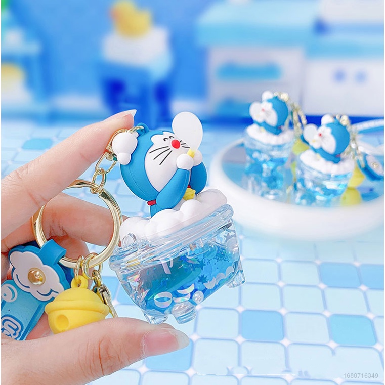 Móc Khóa Hình Búp Bê Doraemon Dễ Thương