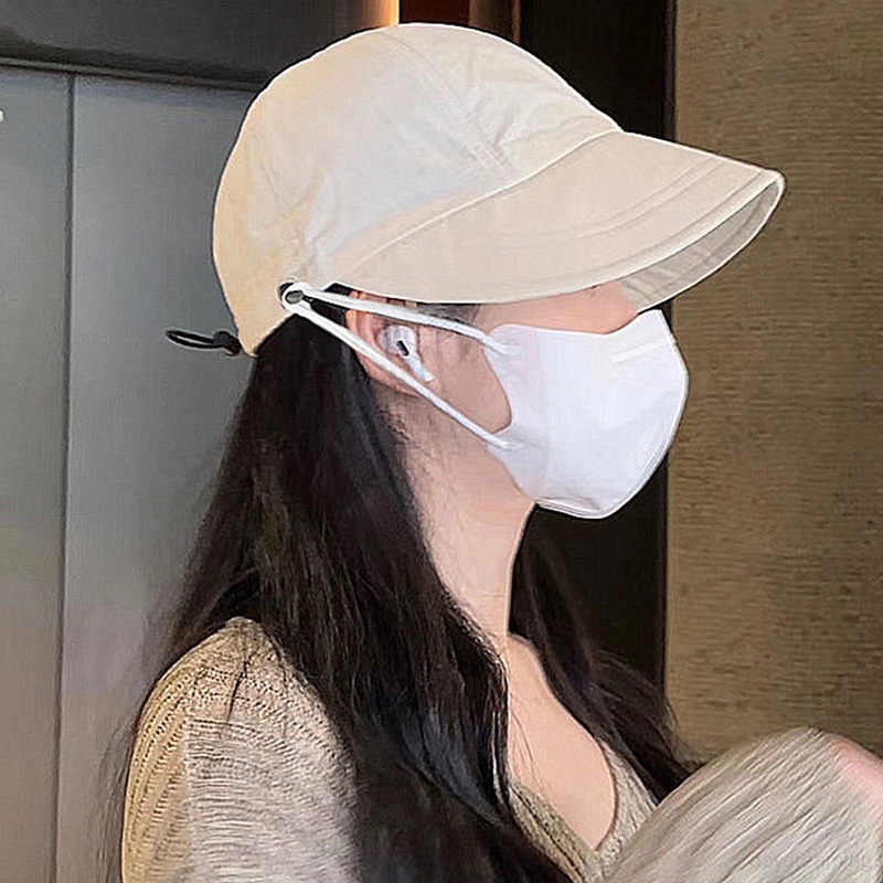 Mũ Lưỡi Trai Chống Nắng Màu Sắc Đơn Giản Cho Nữ