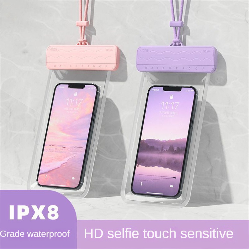 Có thể treo được Flip Cover Chống trượt Thiết bị bịt kín Điện thoại Thiết kế trôi dạt Tương lai lặn