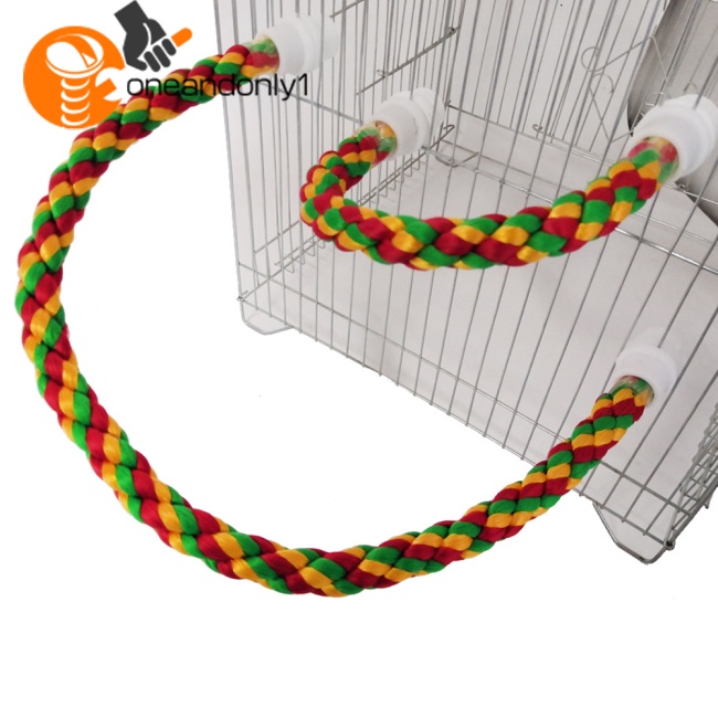 Giá Đứng Bằng Dây Cotton Nhiều Màu Sắc Huấn Luyện Thú Cưng Hamster / Chim Vẹt