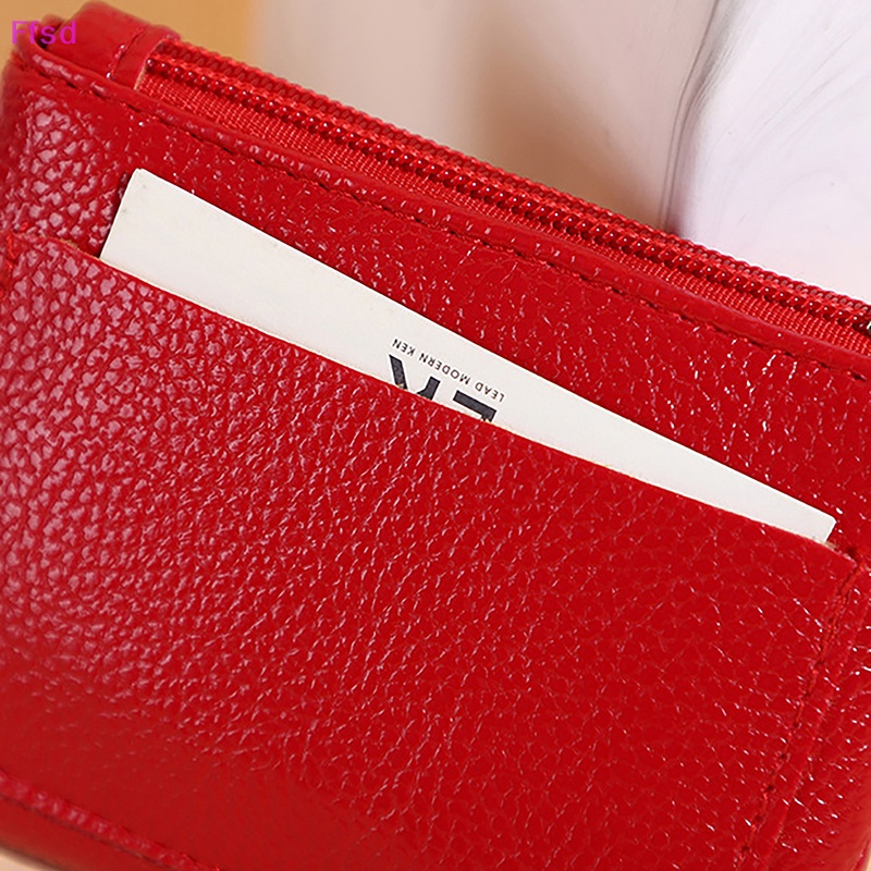 Ví Da PU Mini Cầm Tay Đựng Tiền Xu Và Thẻ Tiện Dụng Cho Nữ