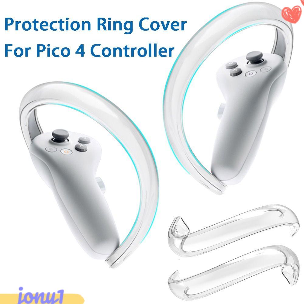 JONYE Set 2 Vỏ Silicon Mềm Bảo Vệ Tay Cầm Điều Khiển Chơi Game Pico 4 VR