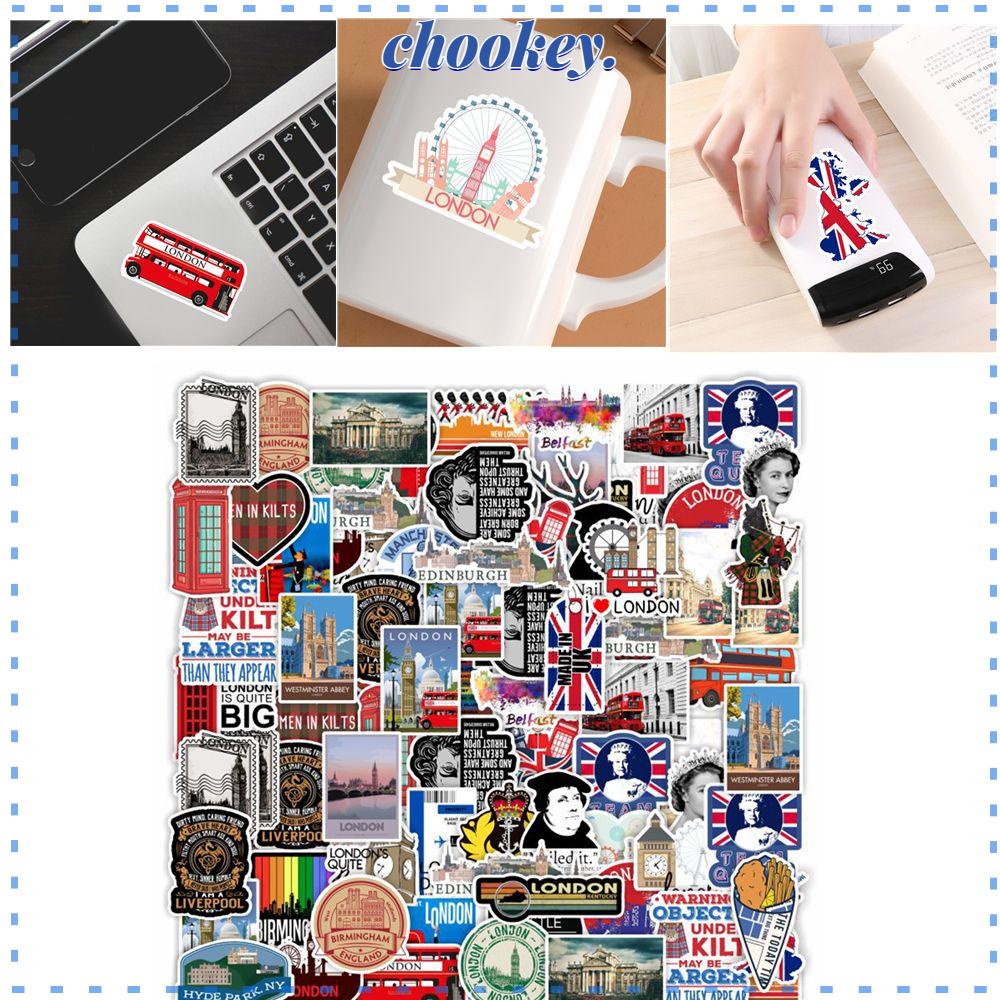 CHOOKEY Miếng Dán Trang Trí Bằng PVC Chống Thấm Nước