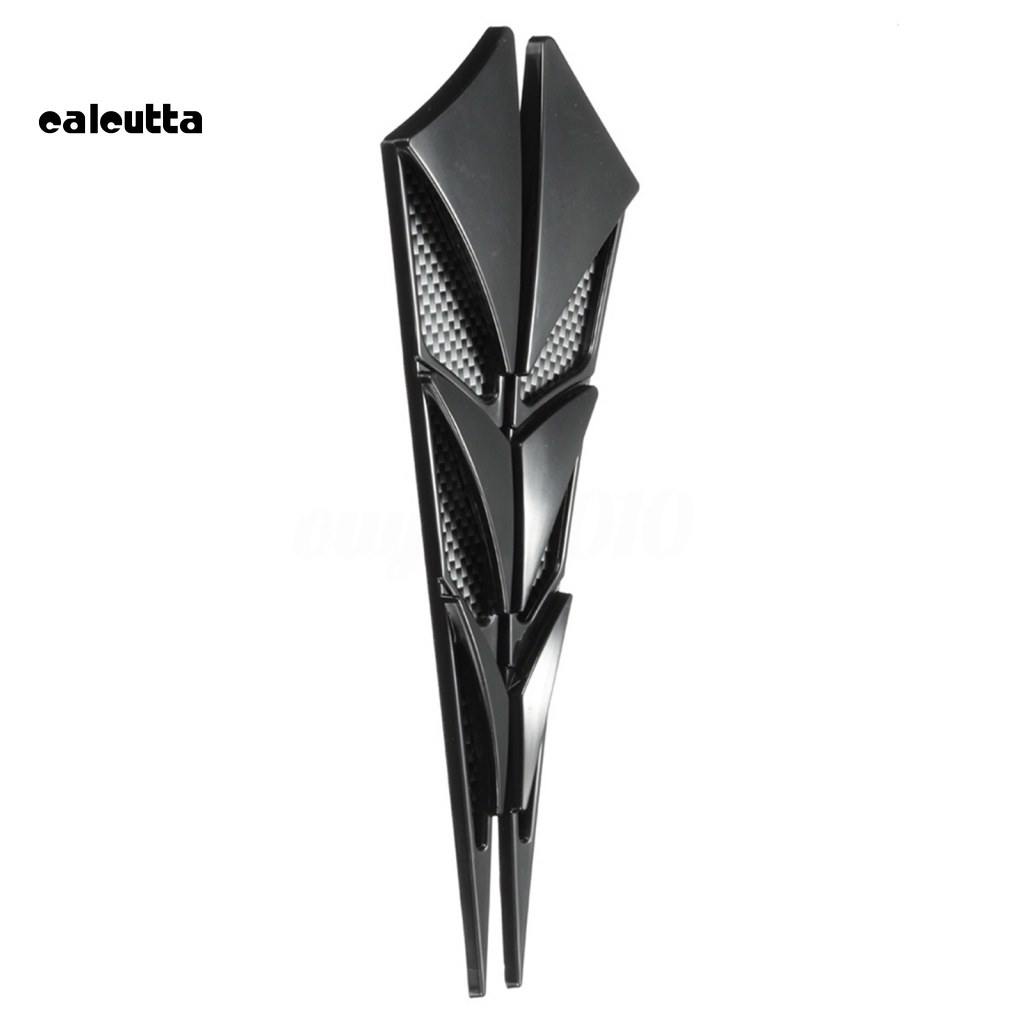 1 Cặp Miếng Dán Lỗ Thông Gió Tự Dính Bằng ABS Chống Mài Mòn Cho Xe Hơi