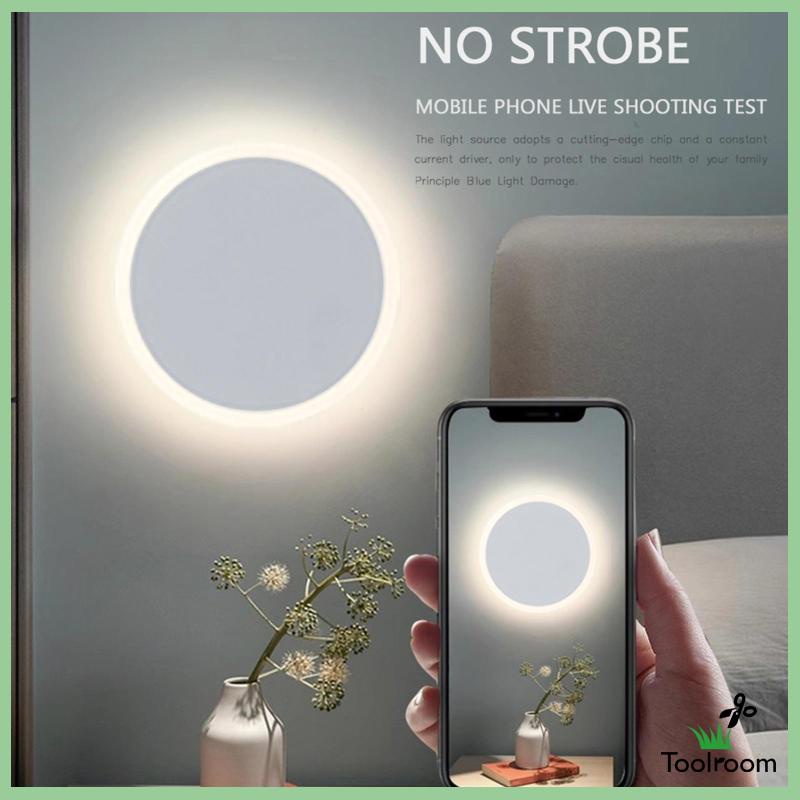 Đèn LED Tròn Gắn Tường Trang Trí Nội Thất