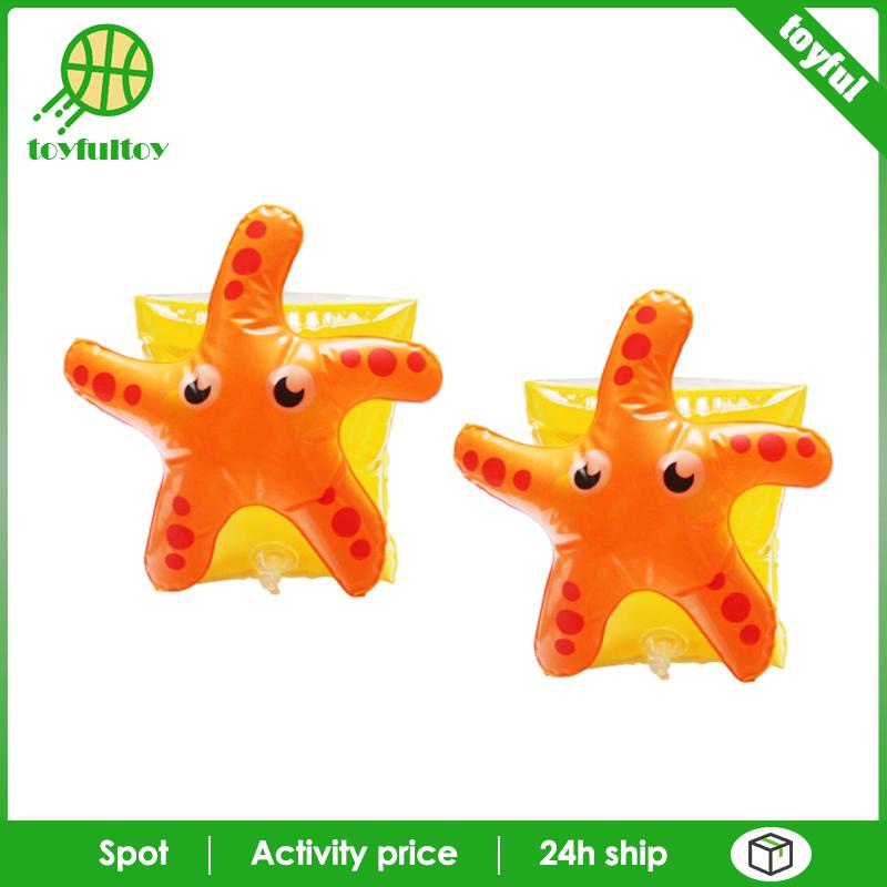 Phao Bơi Đeo Cánh Tay Trọng Lượng Nhẹ In Họa Tiết Hoạt Hình Dễ Thương Cho Bé