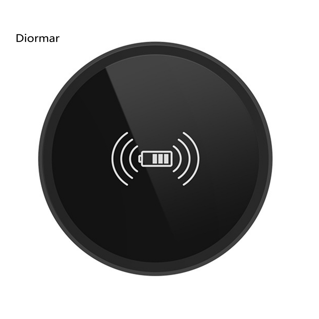 1 Bộ Đế Sạc Nhanh Không Dây Công Suất Cao Bằng Acrylic Cho Điện Thoại