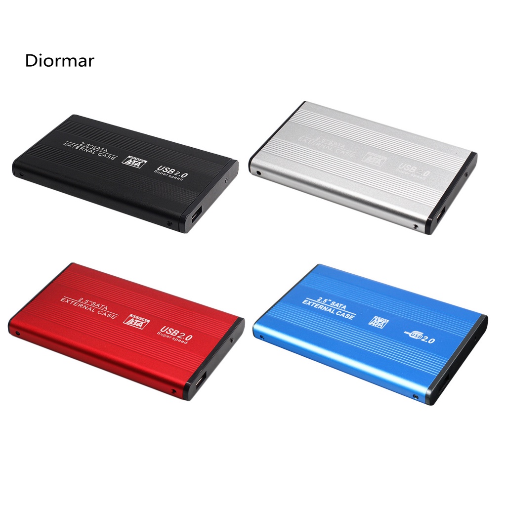 Hộp Đựng Ổ Cứng Ngoài 25 Inch USB 20 Bằng Hợp Kim Nhôm Chống Bụi Chống Mòn