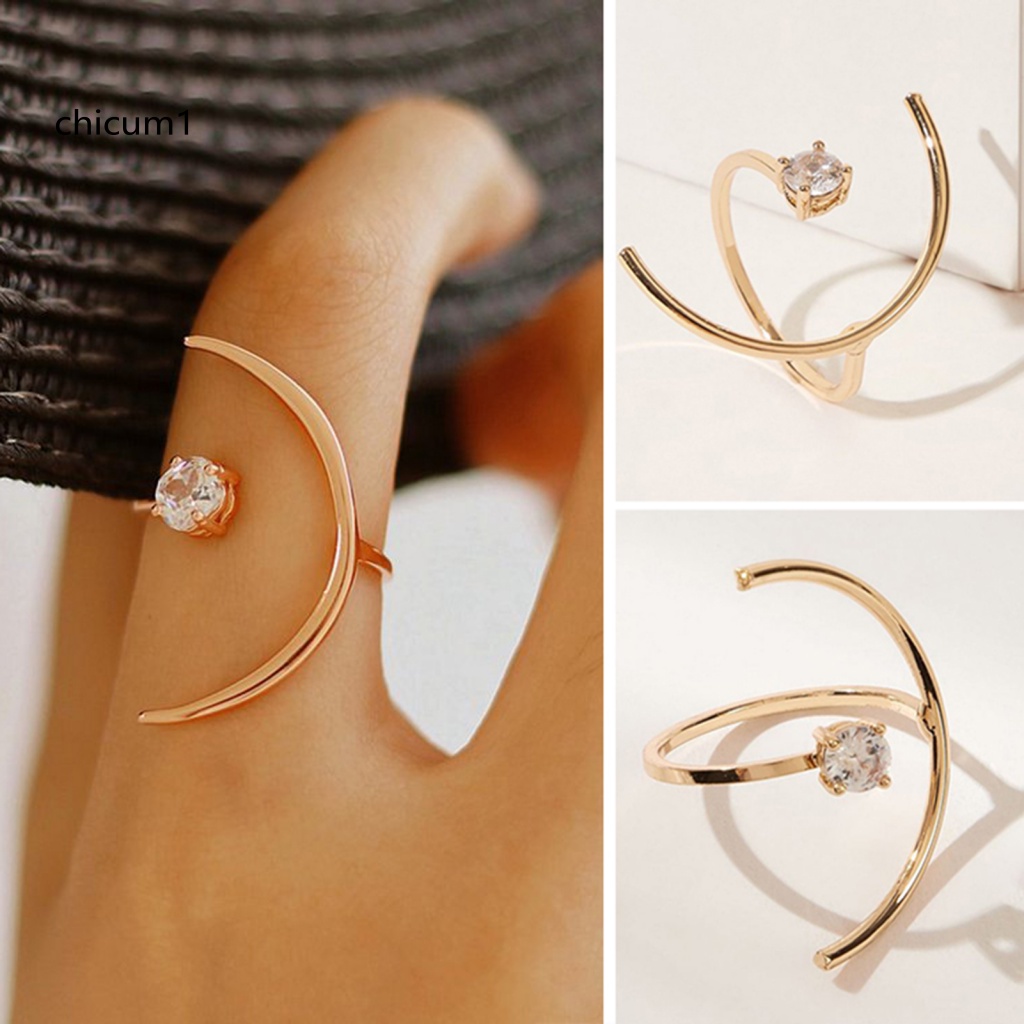 Nhẫn Hở Mạ Điện Có Thể Điều Chỉnh Kích Cỡ Thời Trang Dành Cho Nữ