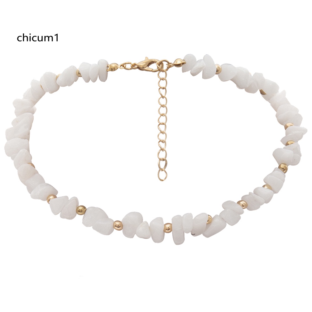 Vòng cổ Hợp Kim Đính Đá Phong Cách Bohemian Cho Nữ