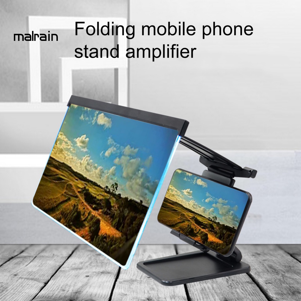 Kính Lúp Phóng To Màn Hình Điện Thoại 3D L20 12 Inch Có Thể Gấp Gọn Tiện Dụng Cho Gia Đình