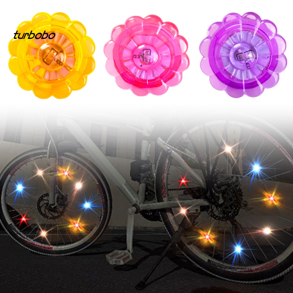 Đèn LED Cảnh Báo An Toàn Gắn Căm Xe Đạp Leo Núi