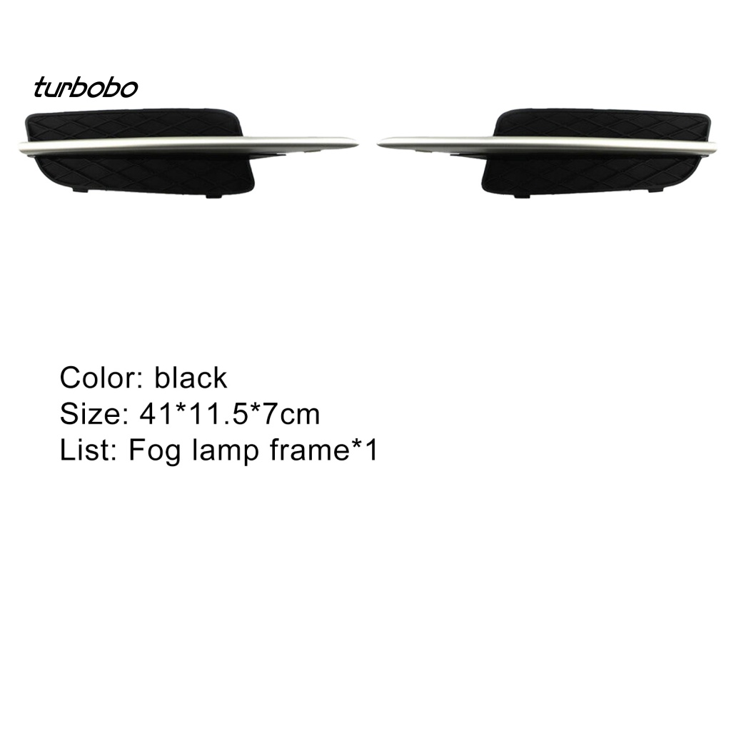 Khung Lưới Đèn Sương Mù Cao Cấp Cho Xe Hơi turbobo L / R 51117159593 51117159594 Phụ Kiện Chuyên Dụng Cho Xe BMW E70 X5 07-09