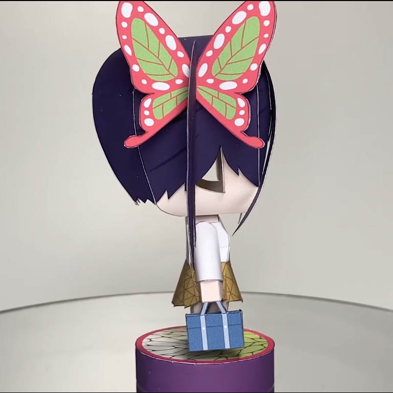 Mô hình giấy anime Tsuyuri Kanao Gakuen