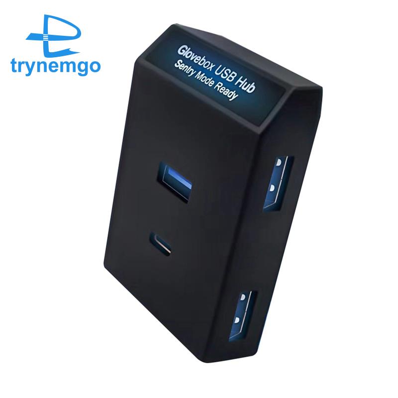 1 Bộ Chia Cổng Sạc USB Cho Tesla Model 3 Y 2.0