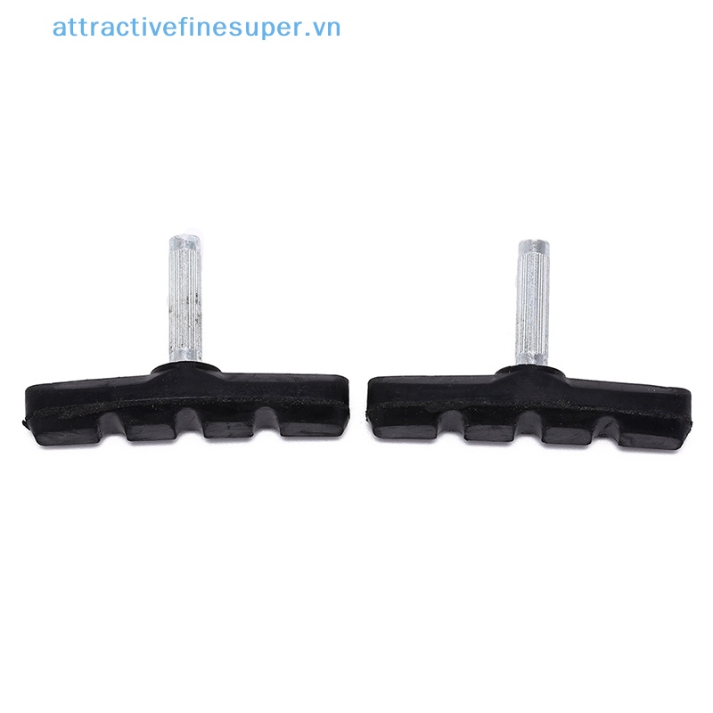 1 Cặp Má Phanh Xe Đạp Chữ V Bằng Cao Su Áo Khoác Thời Trang Trẻ Trung Cá Tính