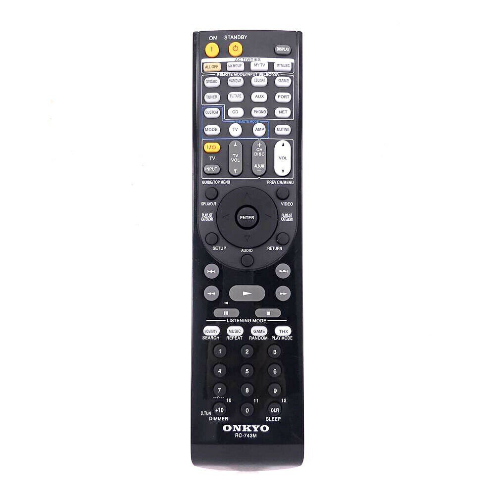 Mới RC-743M Cho ONKYO Bộ Thu Video Âm Thanh AV Điều Khiển Từ Xa RC-799M RC-736M