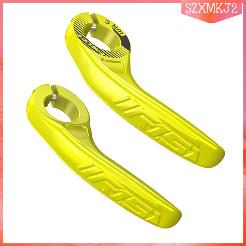 1 Cặp Bọc Tay Lái Xe Đạp Leo Núi Bằng Nhựa PP 22.2mm Trọng Lượng Nhẹ