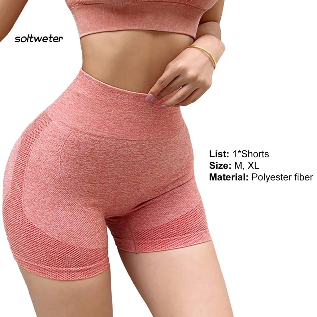 Quần Short Thể Thao Lưng Thun Nâng Mông Chất Liệu Thấm Hút Khô Thoáng Nhanh Chóng Thời Trang Mùa