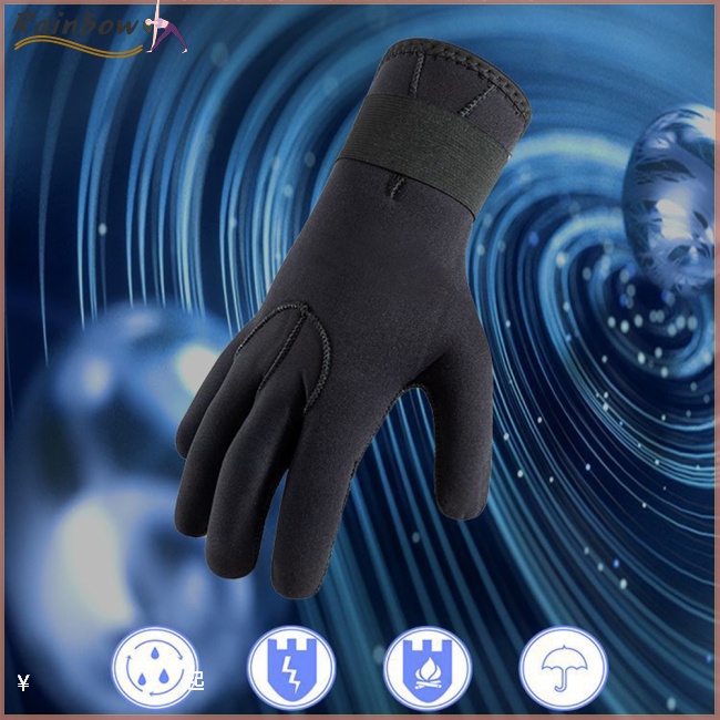 Găng Tay Lặn Dày 3mm Chống Trượt Chống Mài Mòn Cho Nam