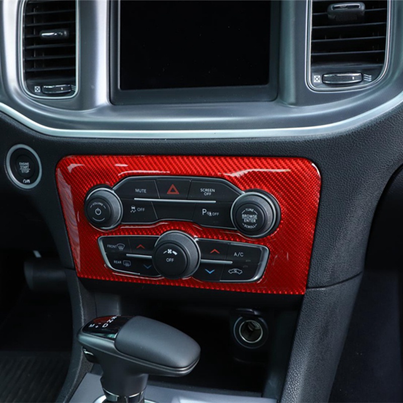 Ốp Viền Nút Điều Khiển Lỗ Thông Khí Cho 16-21 Dodge Charger