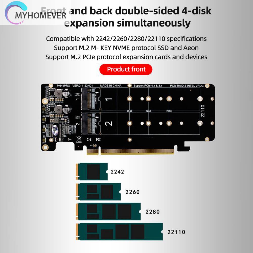 Thẻ Mở Rộng 4 Mặt RAID Array Chất Lượng Cao