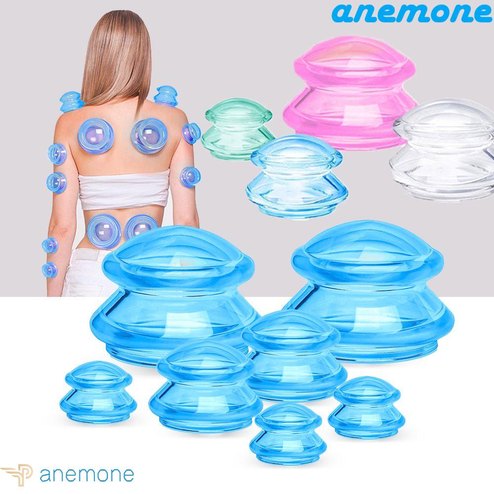 ANEMONE 1 Cốc Giác Hơi Mát Xa Cơ Thể Bằng Silicon Mềm Bền Bỉ