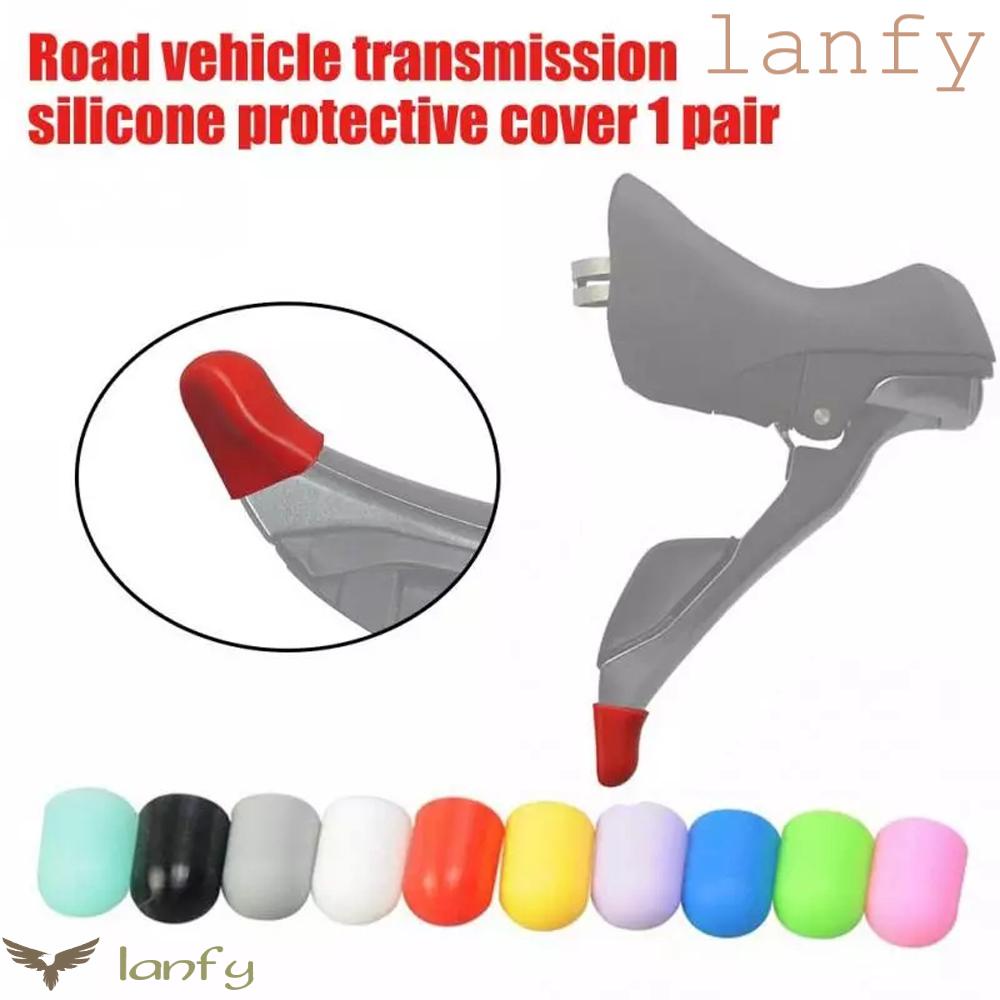 LANFY Vỏ Bọc Cần Gạt Số Xe Đạp Leo Núi Bằng Silicone Chống Trầy Xước