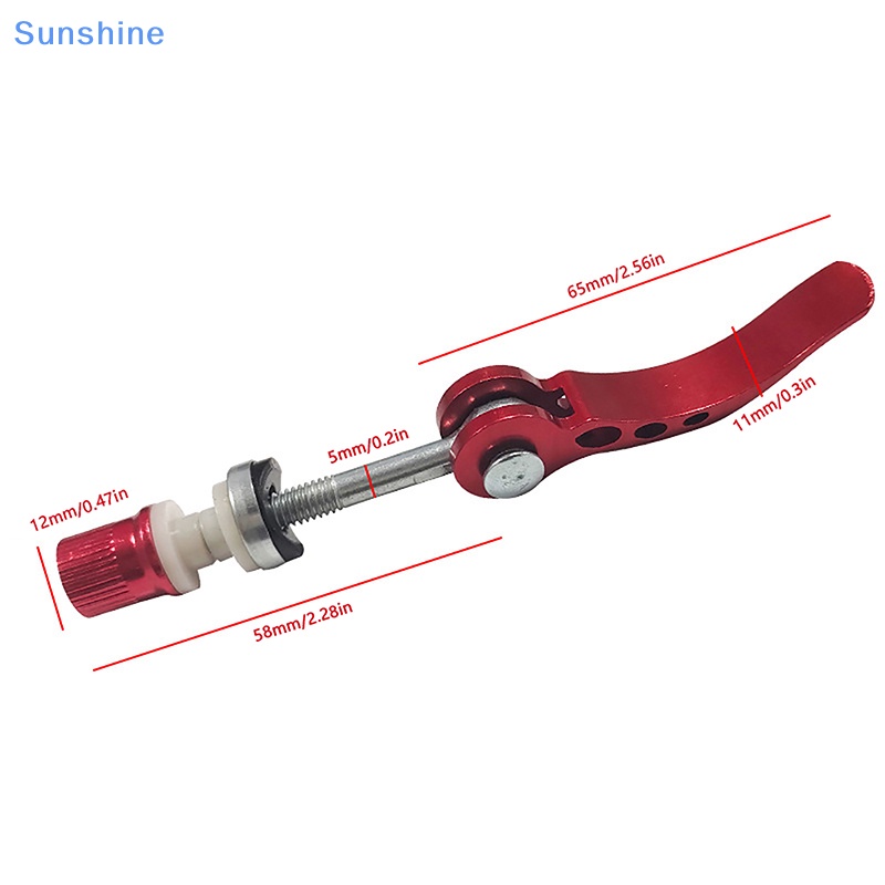 Kẹp Cố Định Yên Xe Đạp Leo Núi Tháo Lắp Nhanh Bằng Nhôm Sun 2023