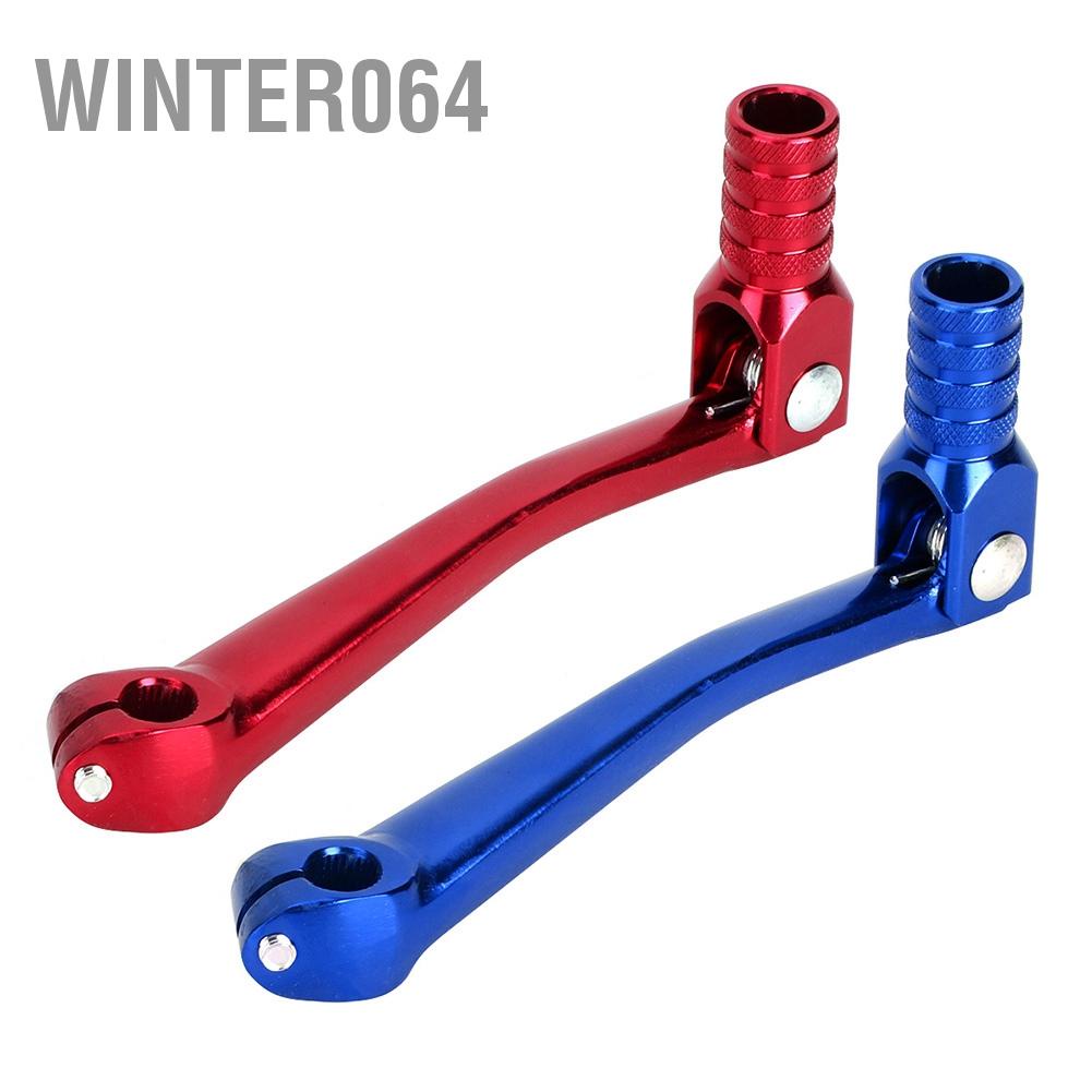 Winter064 Phụ kiện sửa đổi xe máy Cần số hợp kim nhôm CNC 150x65mm