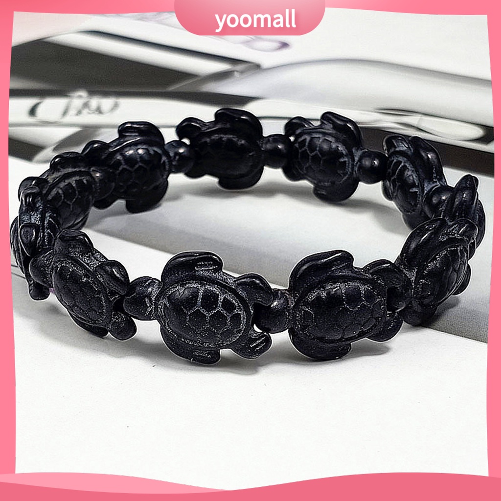 [YM] Vòng Tay Unisex Hình Động Vật Biển Đính Ngọc Lam Giả Phong Cách Hawaii Thân Thiện Với Môi Trường