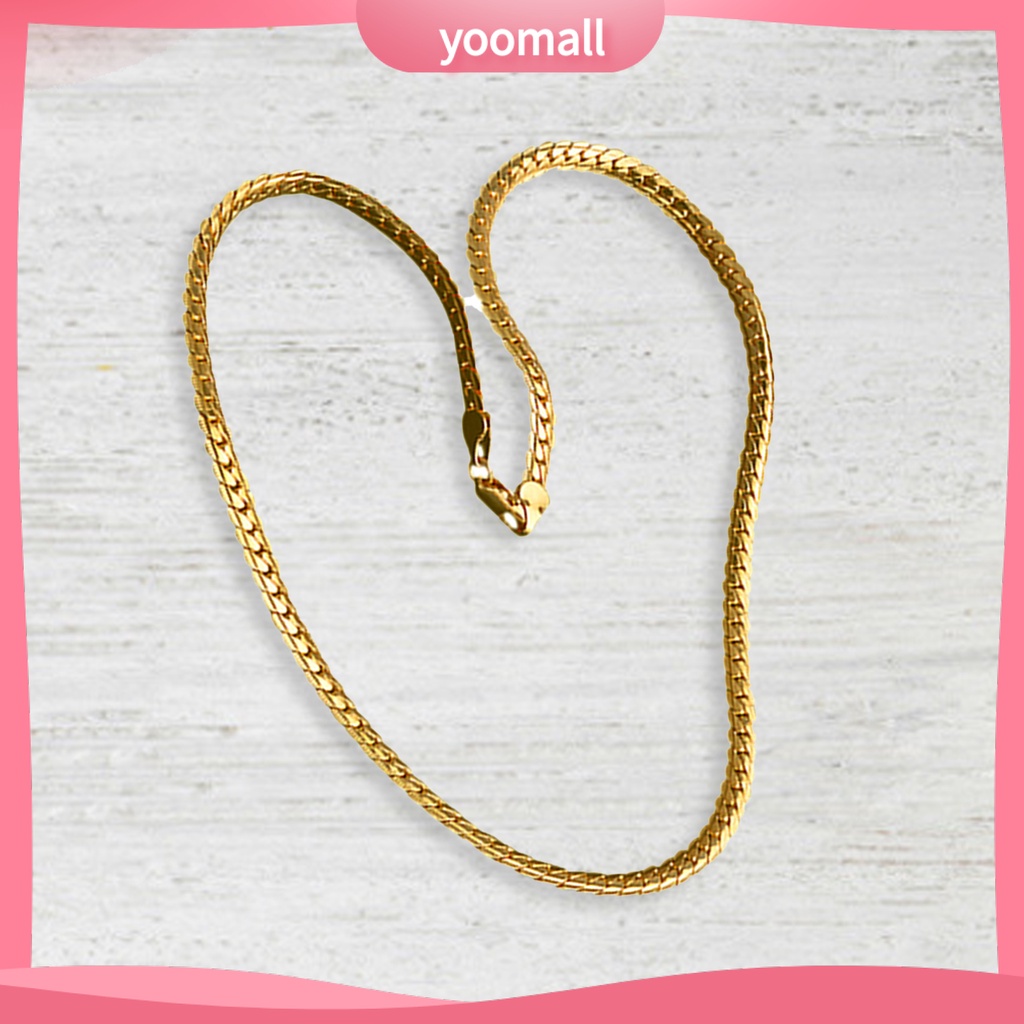 Vòng cổ Mạ Vàng Thời Trang Sang Trọng Cho Nam Nữ