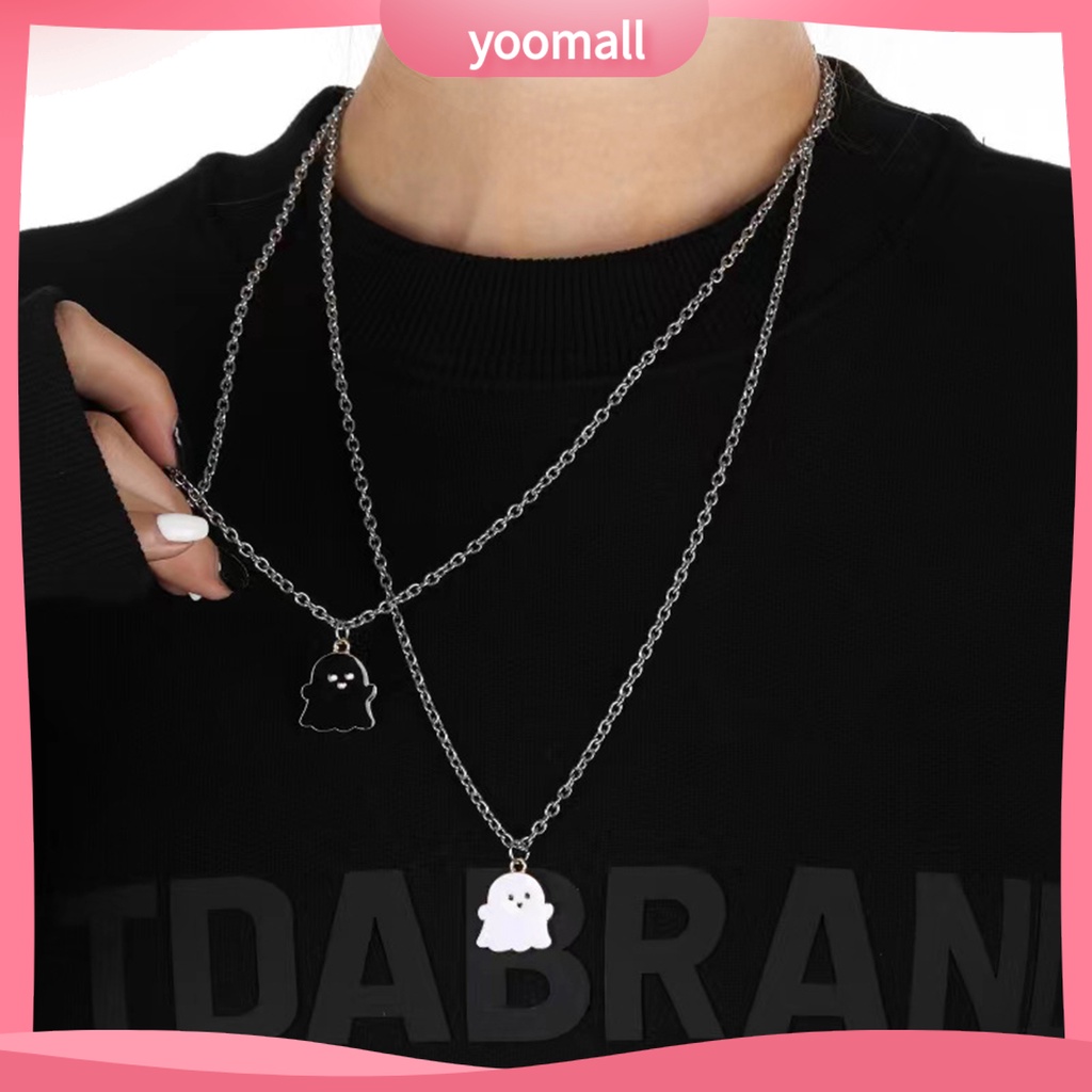 [YM] Vòng cổ Mặt Hình Ma Độc Đáo Thanh Lịch Dễ Phối Đồ Cho Ngày Valentine