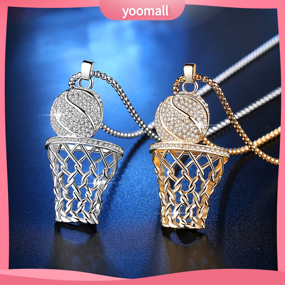 Vòng cổ Mặt Tròn Phong Cách Hip Hop Thời Trang Cho Nam Và Nữ