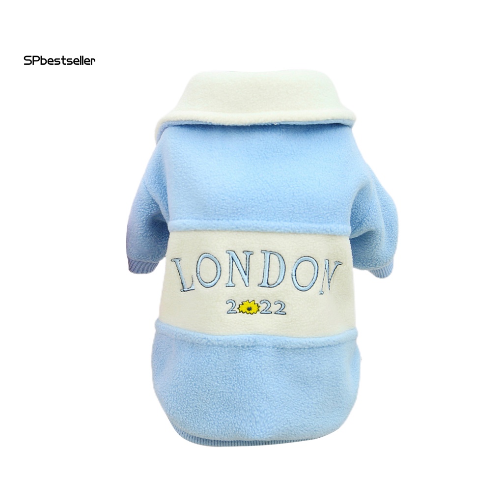 Áo Khoác Hai Lớp In Chữ Sp Quyến Rũ Cho Thú Cưng