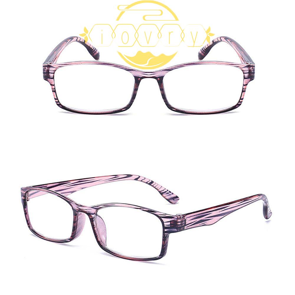 IVORY Kính Đọc Sách Chống Bức Xạ Chống Bức Xạ In Họa Tiết Kẻ Sọc Cho Nữ