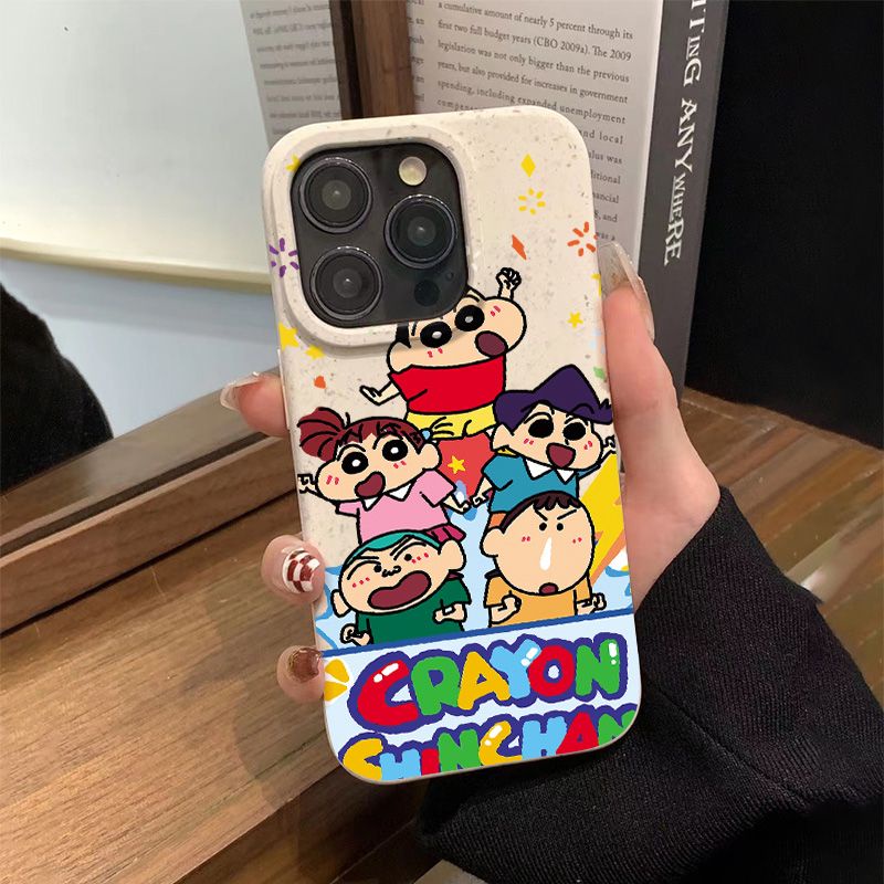 Ốp Điện Thoại Dẻo Họa Tiết Hoạt Hình Cậu Bé Bút Chì Dễ Thương Chống Sốc Cho iPhone 14pro max 8pl1271311 Dbow DBOW