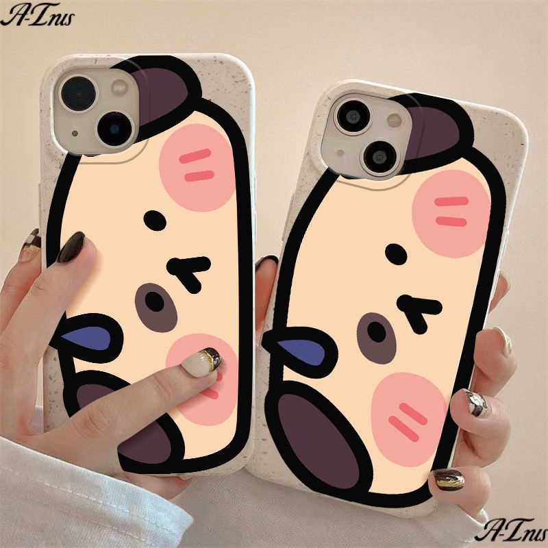 Ốp Điện Thoại Mềm Chống Sốc In Hình Chú Chó Vui Nhộn Cho Iphone 12 8 14promax 71311