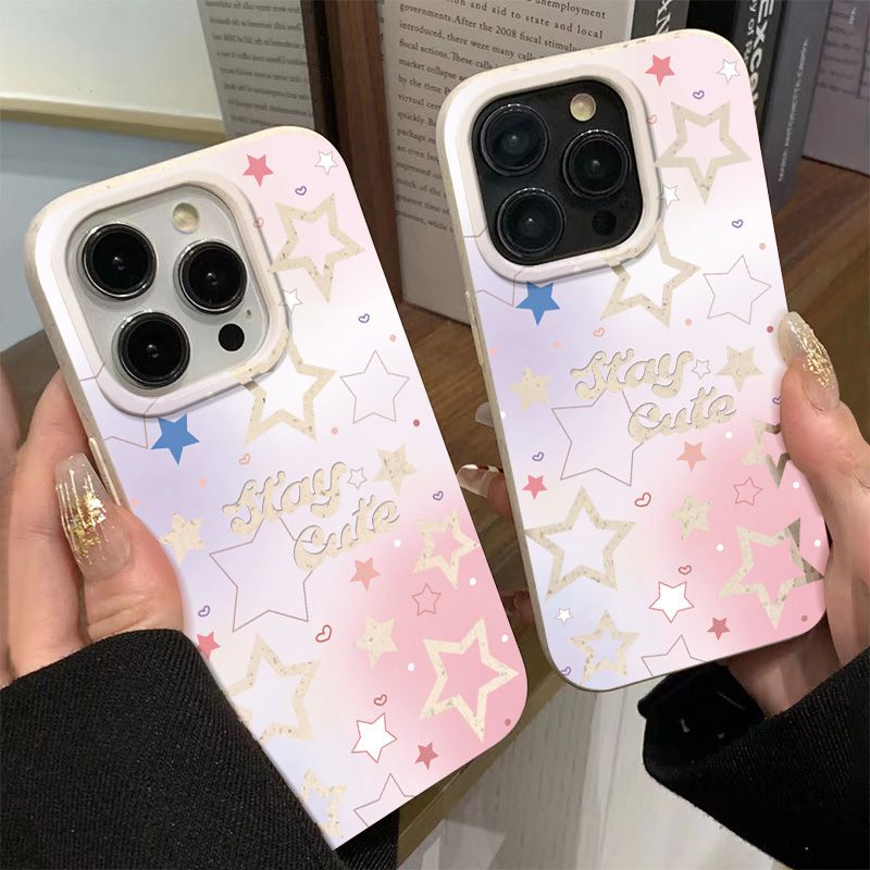 Ốp Điện Thoại Mềm Chống Sốc Màu Hồng / Xanh Dương Cho Iphone 12 1311 8p 7 14pro